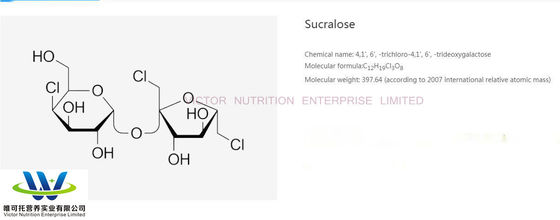 直接供給 健康食品級 サクラロース粉末 天然式C12h19cl3o8