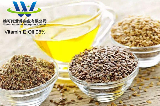 紙包装 ビタミンE 98% オイル 活性物質 &gt; 90% の食品添加物