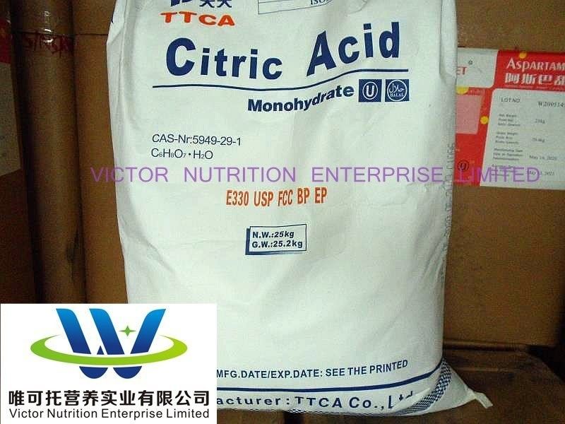 最高級食品類シトリック酸無水粉/CAS番号77-92-9/公式C6h8o7